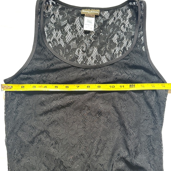 Tommy‎ Bahama Elegant Black Long Ahoy Lace Maxi Dress Sz XS - Picture 5 of 6